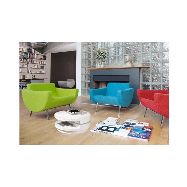 Măsuță de cafea 13Casa Blanco, alb-image-2