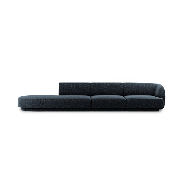 Canapea albastru-închis 302 cm Miley – Micadoni Home