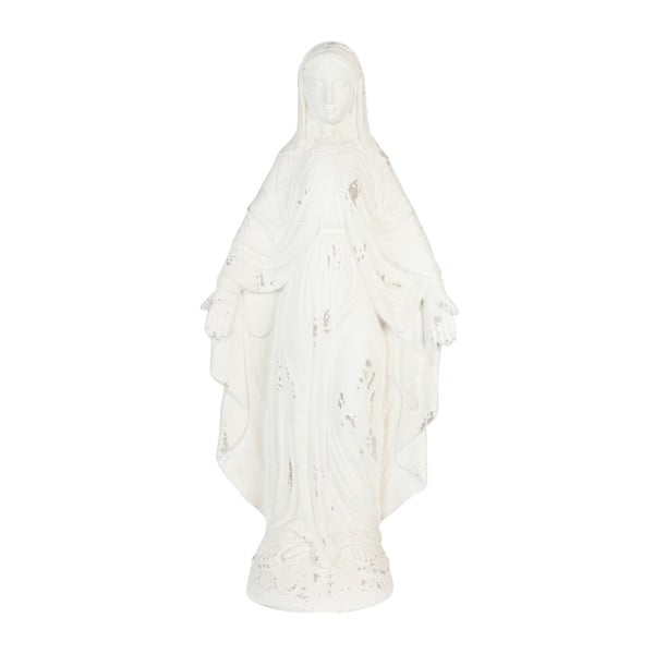 Statuetă decorativă Clayre & Eef Mary Classic, alb