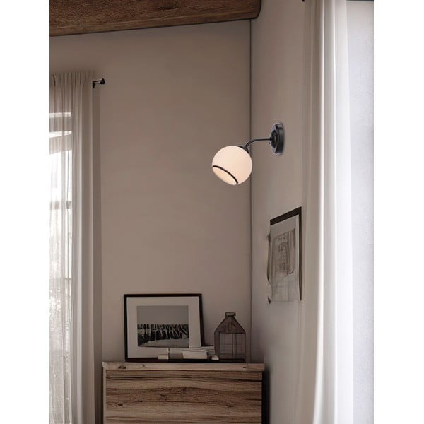 Aplică de perete alb-negru Marinen – Candellux Lighting-image-1