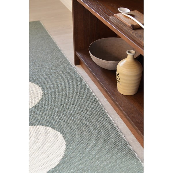 Covor tip traversă pentru interior și exterior verde 70x150 cm Vera Army – Pappelina-image-4