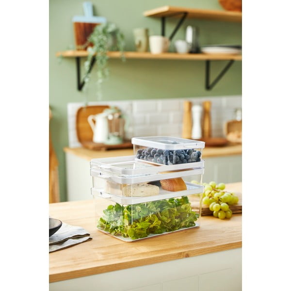 Organizator de frigider din plastic Cauma – Rotho-image-1