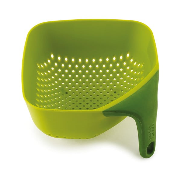 Strecurătoare cubică Joseph Joseph Square Colander Small, 16 x 16 cm, verde