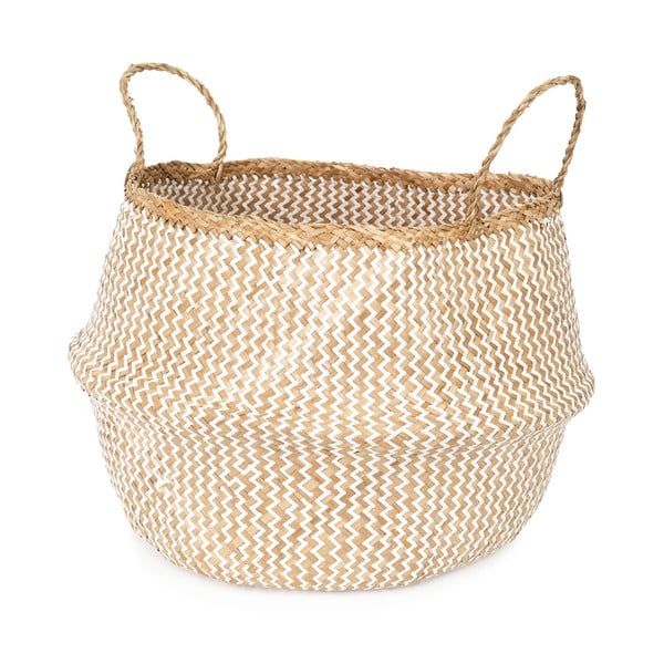 Coș pentru depozitare din iarbă de mare Compactor Zic Zac, ⌀ 45 cm-image-4