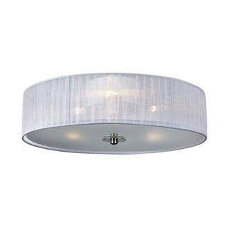 Plafonieră Markslöjd Byske, ⌀ 40 cm, alb