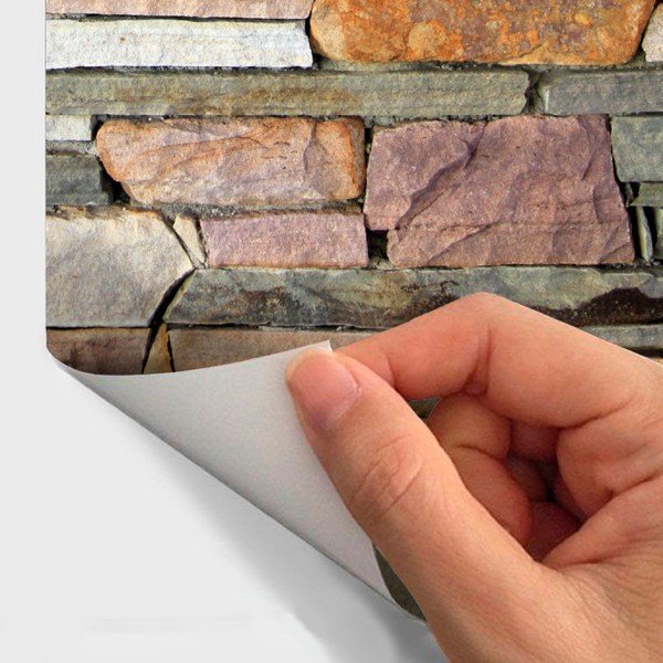 Autocolant pentru perete Ambiance Wall Materials Stones from The Esterel, 40 x 40 cm-image-2