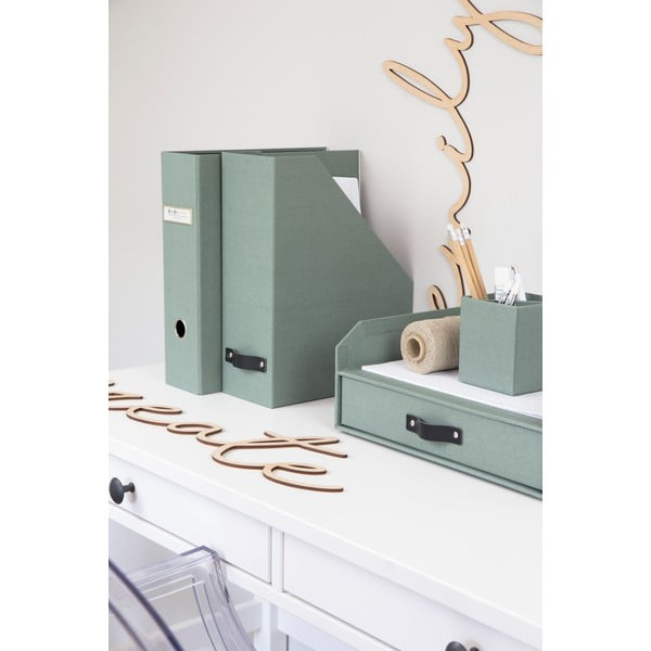 Organizator pentru documente din carton Estelle Canvas Paper Laminate – Bigso-image-1