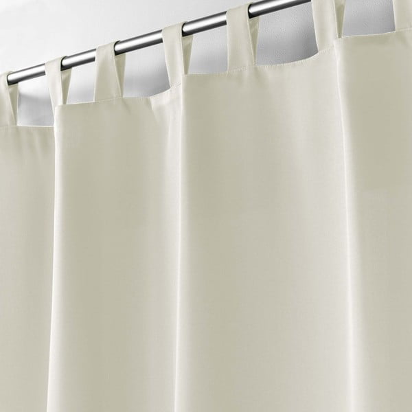 Draperie crem 140x260 cm Essentiel – douceur d'intérieur-image-1