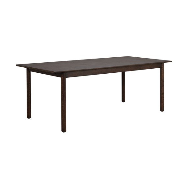 Masă de dining extensibilă din lemn de stejar 90x205 cm Derrymore – Rowico