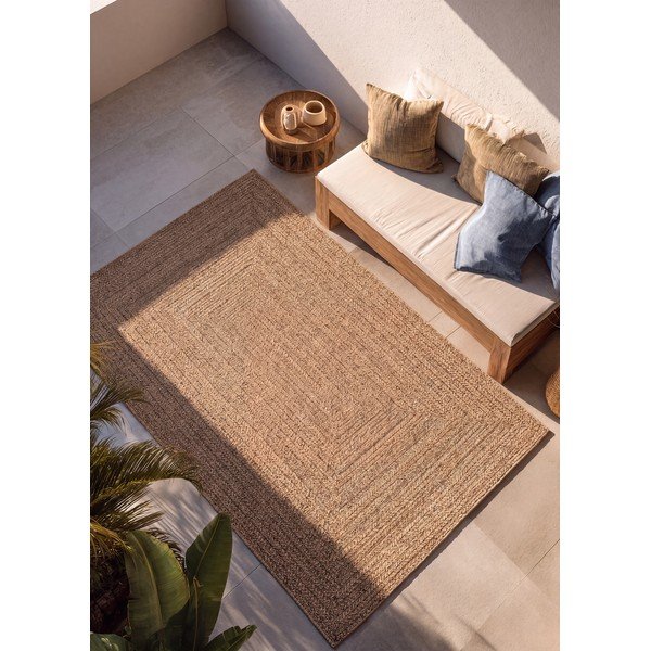 Covor pentru exterior și interior în culoare naturală 160x230 cm Acra – Universal-image-1