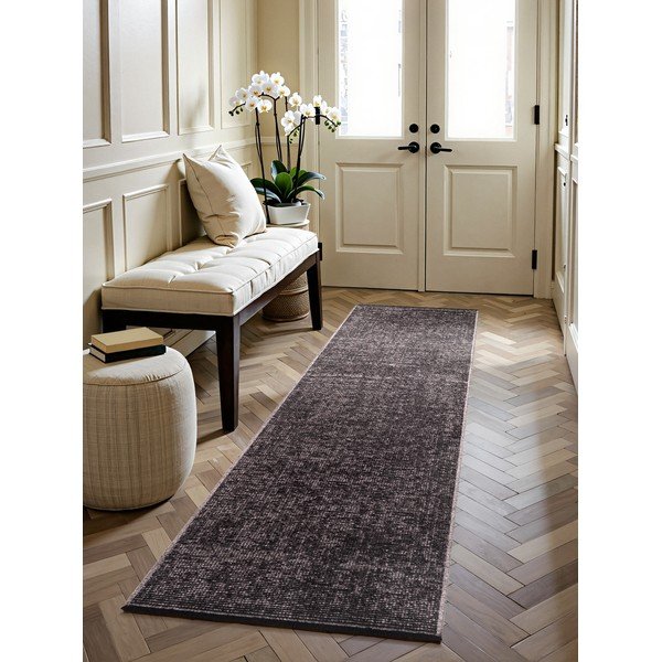 Covor tip traversă maro 80x250 cm Prisma – Elle Decoration-image-3
