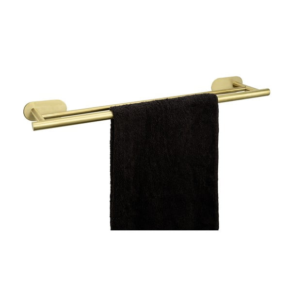 Suport pentru prosoape autoadeziv din oțel inoxidabil Orea Gold – Wenko-image-2