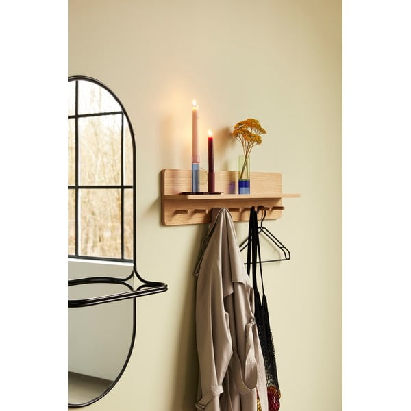 Oglindă de perete cu raft 21x102 cm Carry – Hübsch-image-3