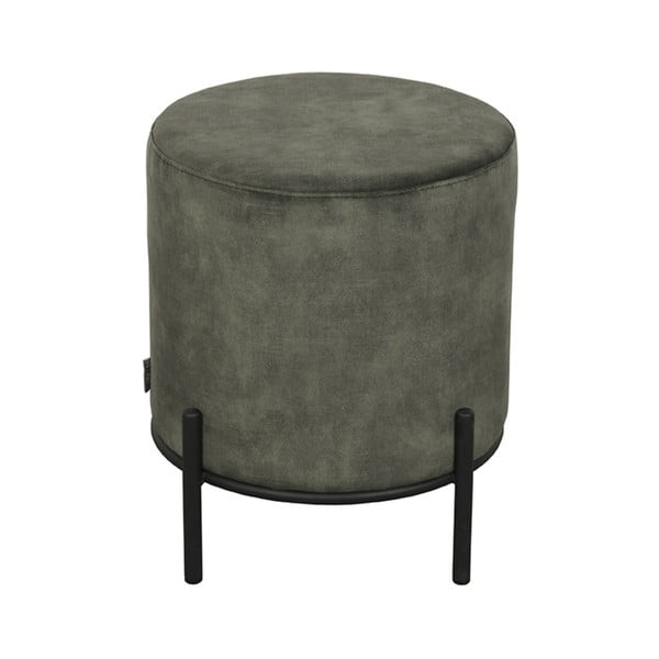 Taburet kaki cu tapițerie din catifea Troy – LABEL51-image-2