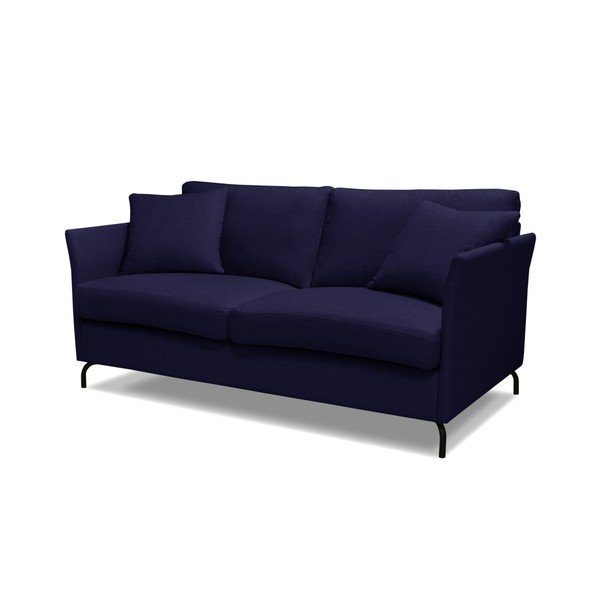 Canapea cu 3 locuri Windsor  & Co. Sofas Saturne, albastru închis-image-1