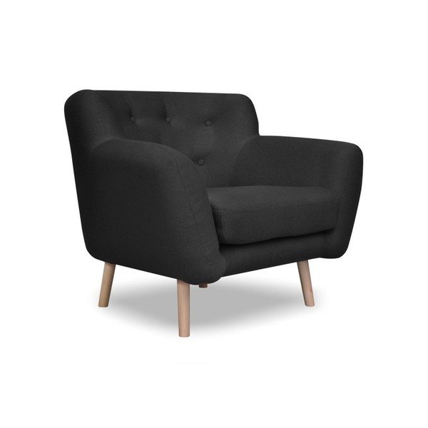 Fotoliu Cosmopolitan design London, gri antracit-image-2
