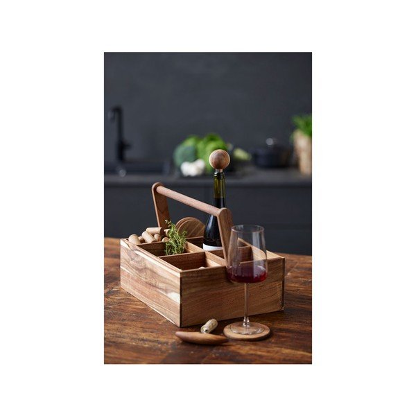 Suport pentru ustensile de bucătărie  din lemn – Holm-image-1