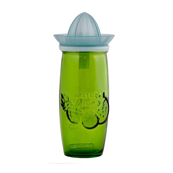 Sticlă cu storcător pentru fructe Ego Dekor Juice, 0,55 l, verde