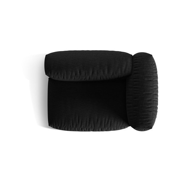 Modul pentru canapea modulară negru (cu colț pe partea dreaptă) Martina – Micadoni Home-image-4