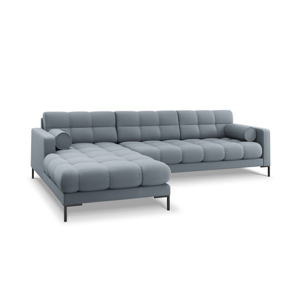 Colțar cu extensie pe partea stângă Cosmopolitan Design Bali, albastru deschis-image-3