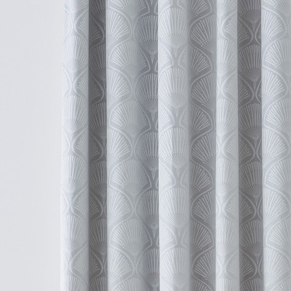 Draperii gri 2 buc. 229x168 cm Art Deco Pearl - Catherine Lansfield-image-1