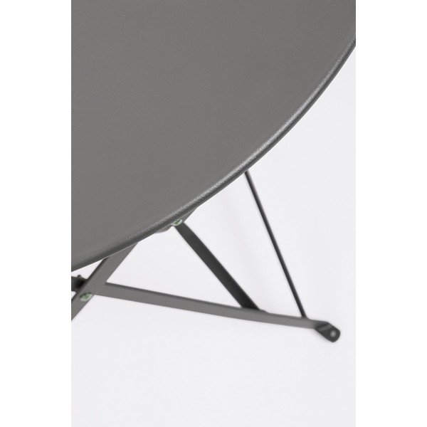 Set de dining pentru grădină gri antracit din oțel pentru 2 persoane Austin – Bizzotto-image-4
