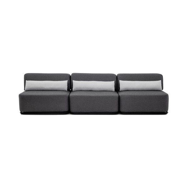 Canapea modulară de grădină gri închis 306 cm Straw – Sit Sit-image-3