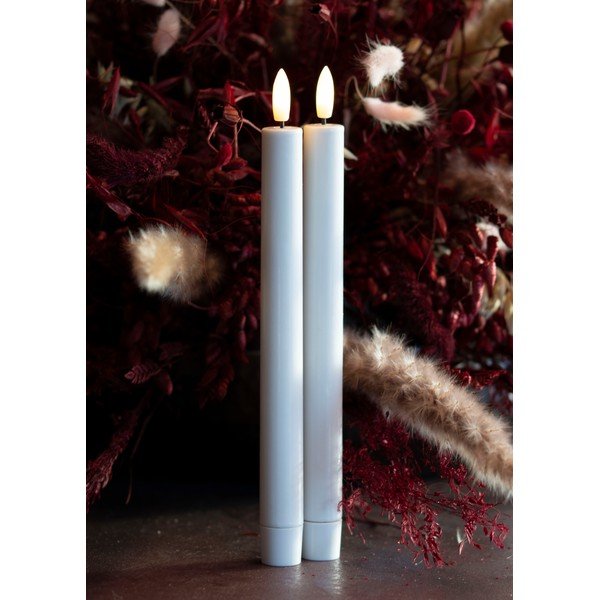 Lumânări LED 2 buc. (înălțime 25 cm) Sille Tall Rechargeable – Sirius-image-1