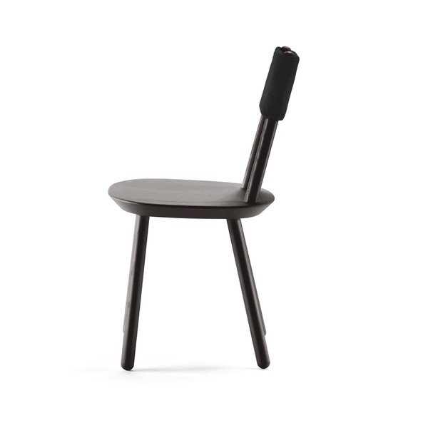 Scaun din lemn masiv EMKO Naïve, negru-image-1