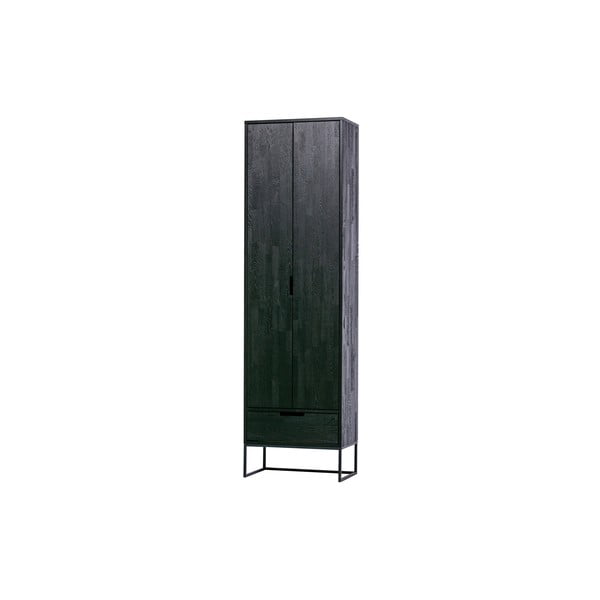 Șifonier negru din lemn de frasin 60x210 cm Silas – WOOOD-image-3