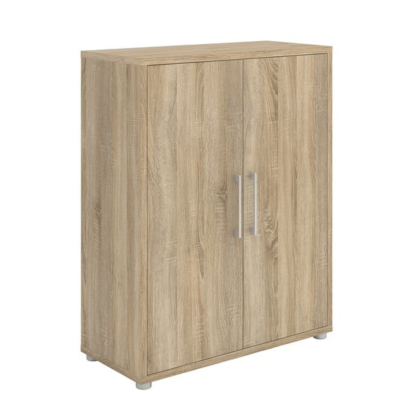 Bibliotecă modulară  cu aspect de lemn de stejar 89x113 cm Prima – Tvilum-image-4