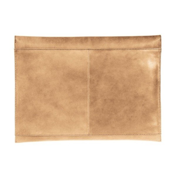 Husă din piele tip plic pentru notebook 13" O My Bag, bej-image-1