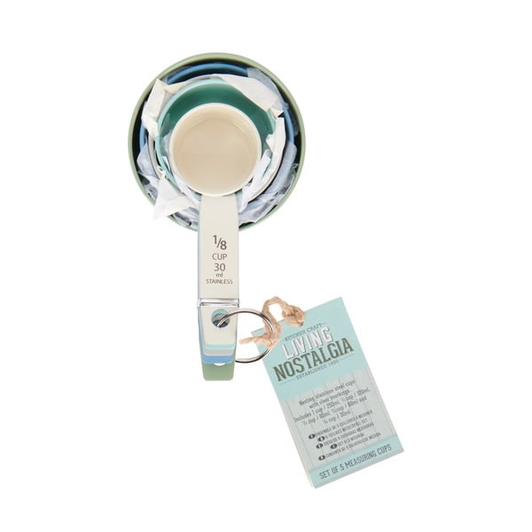 Set 5 cupe măsurătoare din inox Kitchen Craft Living Nostalgia, multicolor-image-4