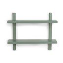Raft verde prăfuit etajat din metal 60 cm Hola – Spinder Design