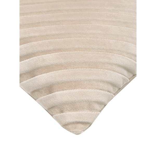 Față de pernă decorativă din catifea Westwing Collection Lucie, 30 x 50 cm, bej-image-3