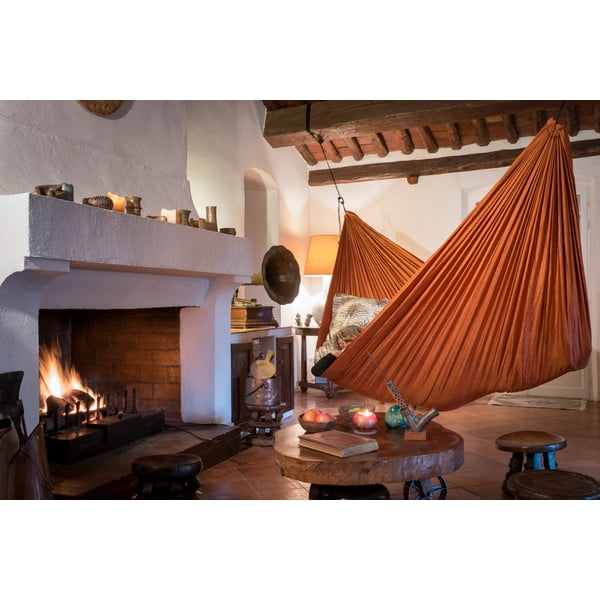 Hamac Descotis Bella, portocaliu, lungime 420 cm-image-1