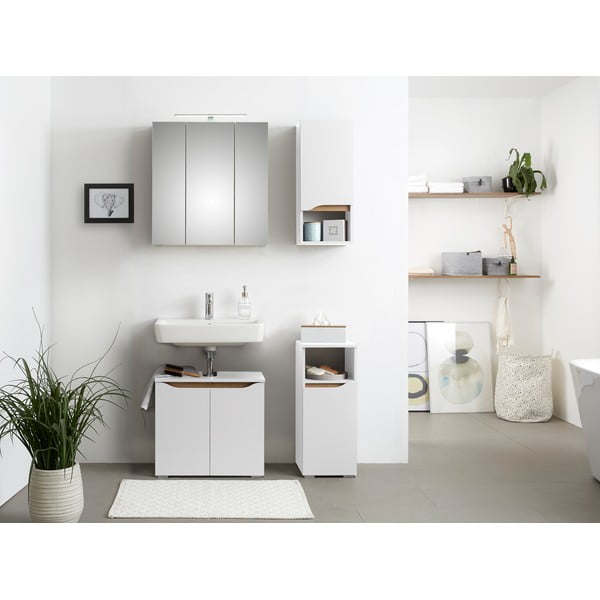 Dulap fără chiuvetă alb scund/suspendat 60x53 cm Set 857 – Pelipal-image-1