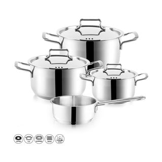 Set de vase pentru gătit 7 buc. din oțel inoxidabil Anett – Orion