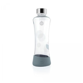 Sticlă din sticlă borosilicată Equa Metallic, 550 ml, gri