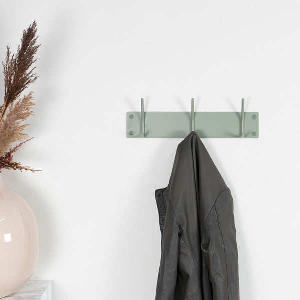 Cuier de perete verde prăfuit din metal 40 cm Fusion – Spinder Design-image-1