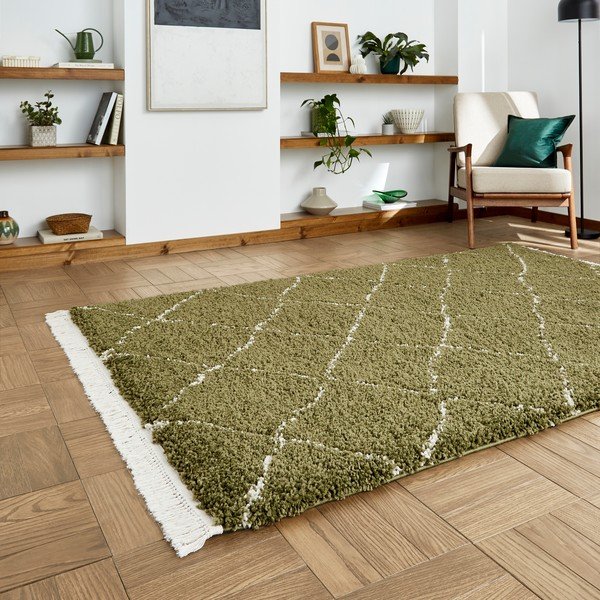 Covor verde 80x150 cm Boho – Think Rugs-image-2