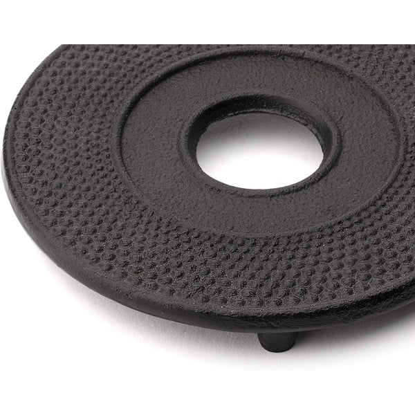 Suport din fontă pentru ceainic Bredemeijer Jing, ⌀ 13,4 cm, negru-image-1