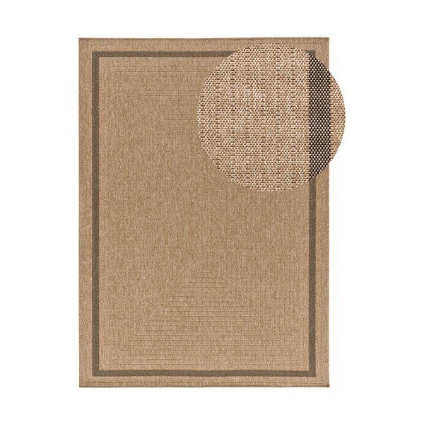 Covor pentru exterior și interior în culoare naturală 200x290 cm Acra – Universal