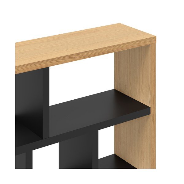 Bibliotecă negru-natural 150x198 cm Berlin – TemaHome-image-4