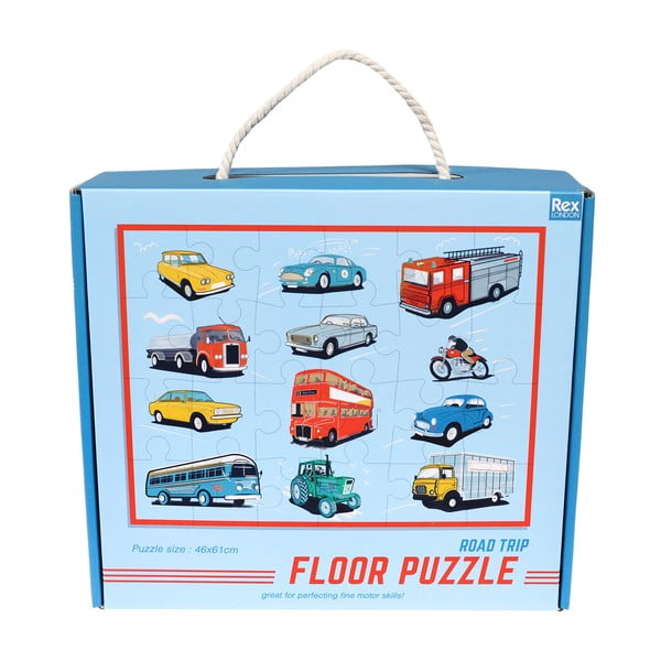Puzzle (număr de piese 24) Road Trip – Rex London-image-3
