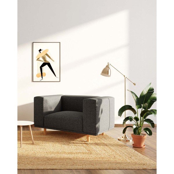 Fotoliu de relaxare gri  Kukumo – Ame Yens-image-3