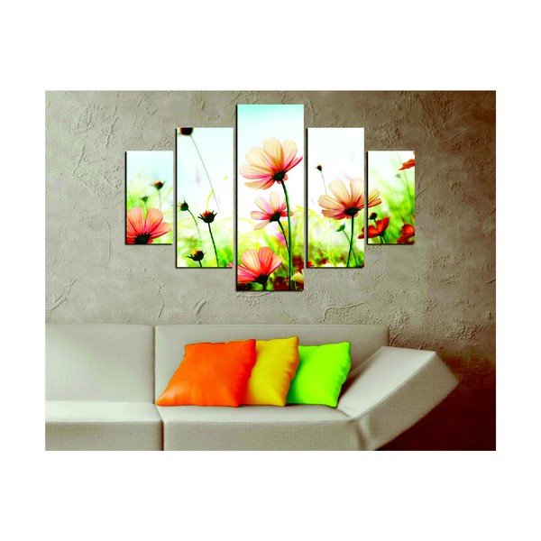 Tablou din mai multe piese Meadow, 92 x 56 cm-image-1