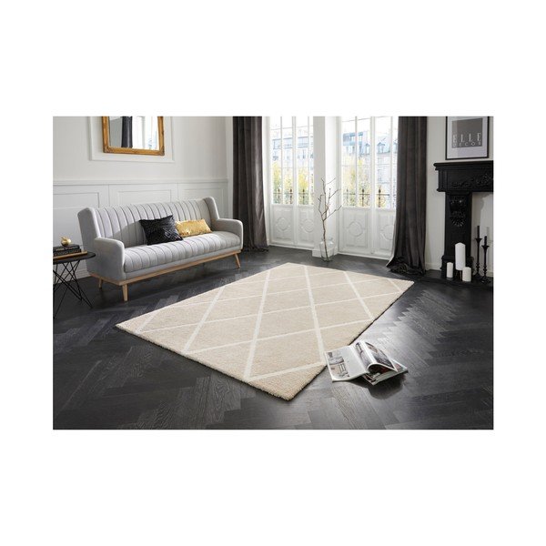Covor Elle Decoration Maniac Lunel, 200 x 290 cm, bej - crem-image-4