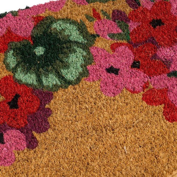 Covoraș de intrare din fibre de nucă de cocos 40x60 cm Geranio – Casa Selección-image-1