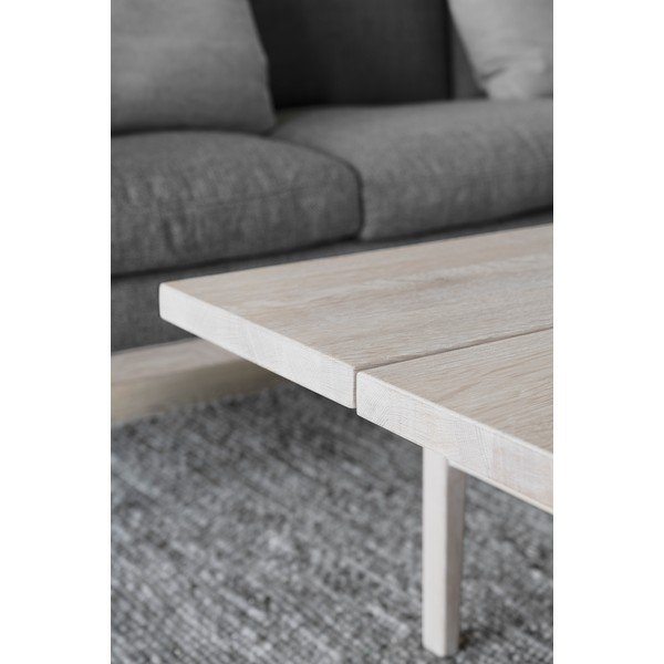 Măsuță de cafea din stejar natural Rowico Ness, 160 x 60 cm, culoare deschisă-image-3
